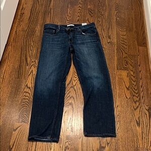 Banana Republic Dark Wash Straight Jeans